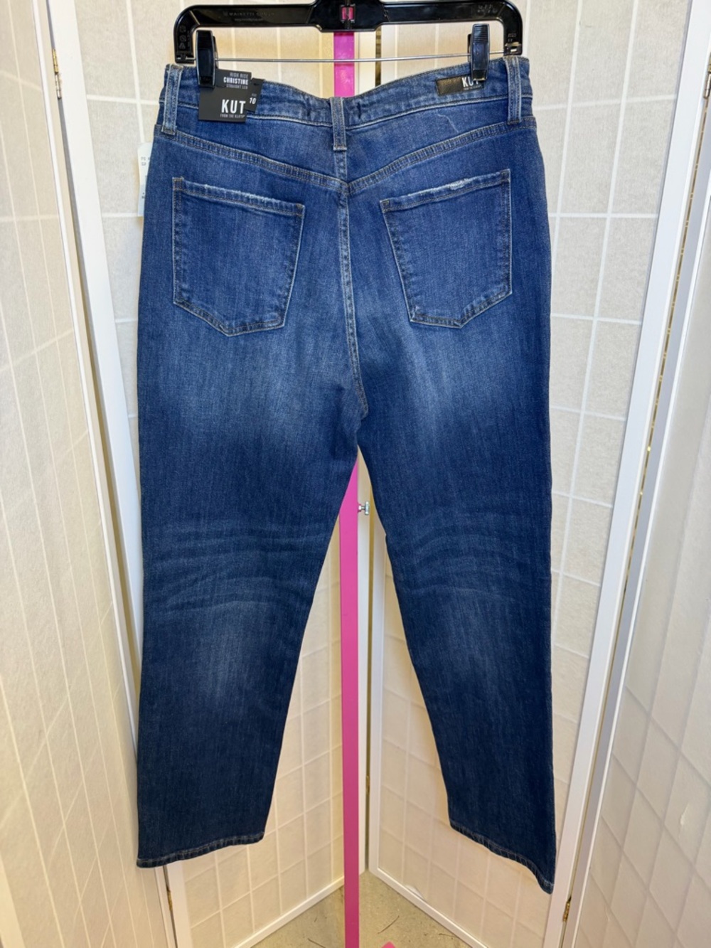 New KUT FROM THE KLOTH  high rise christine straight leg jeans - Picture 5 of 7